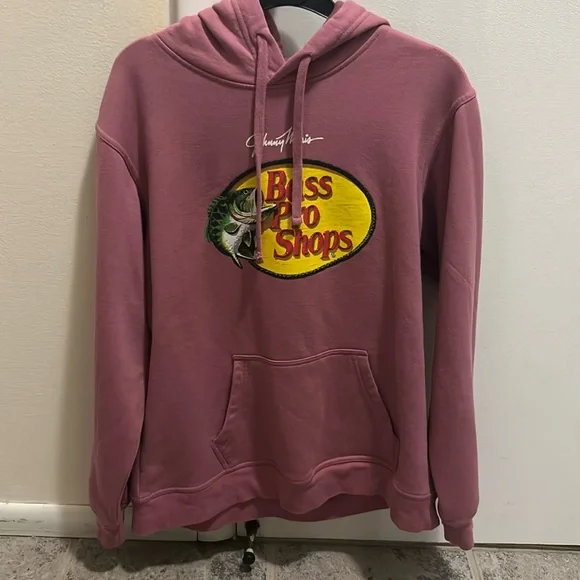 Women’s pastel pink bass pro shops hoodie